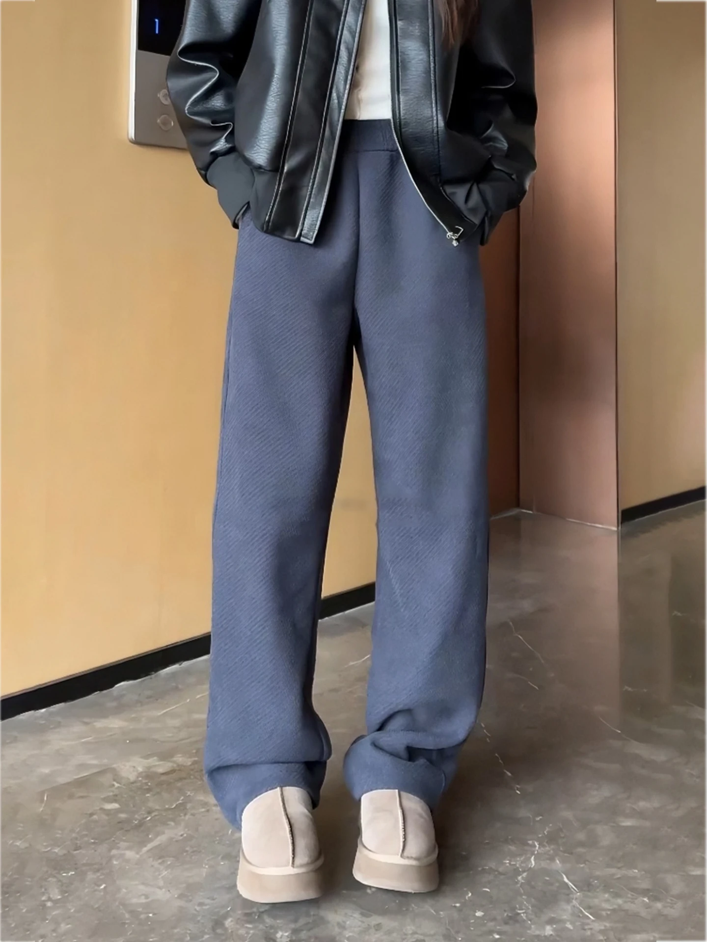 Men's Fce Lined Straight Leg Fitn Pants Autumn Winter Heavy Du Drapey Casual Trousers American Retro Extended Length
Men's Fce Lined Straight Leg Fitn Pants Autumn Winter Heavy Du Drapey Casual Trousers American Retro Extended Length