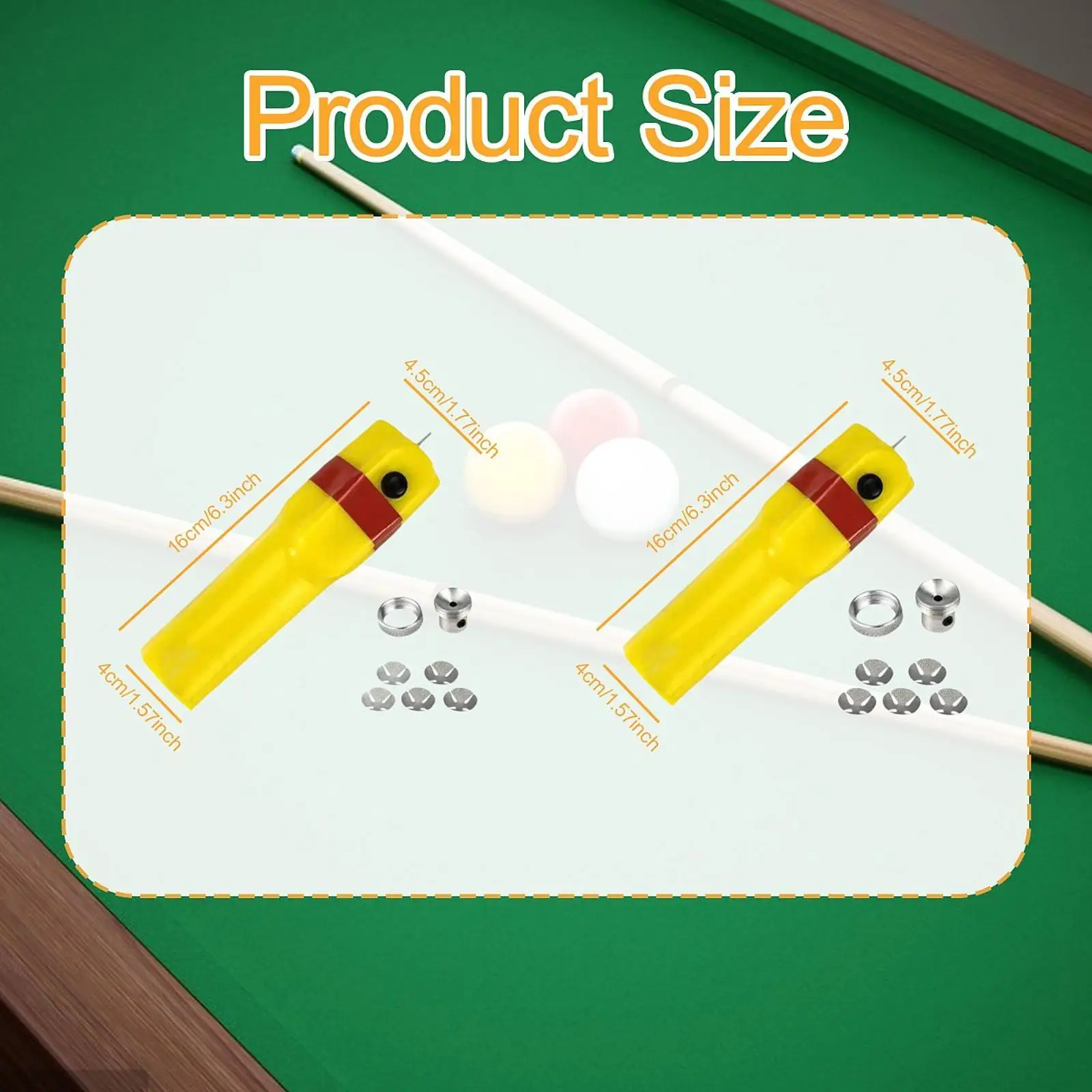 Electric Billiard Cue Tip Shaper Metal Tip Grinder Replacement Discs Repair Hand Tool for Pool Club Training
Electric Billiard Cue Tip Shaper Metal Tip Grinder Replacement Discs Repair Hand Tool for Pool Club Training