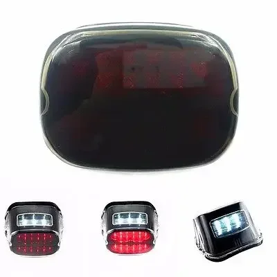 Motorcycle Fender Mount LED Tail Brake Light License Plate Lamp for Harley Road King Sportster Dyna FXDL Cruiser
Motorcycle Fender Mount LED Tail Brake Light License Plate Lamp for Harley Road King Sportster Dyna FXDL Cruiser
