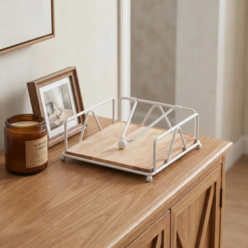 Wooden material Tissue Holder Square shape White color Tissue Rack Minimalist style Solid wood Napkin Stand Buffet service
Wooden material Tissue Holder Square shape White color Tissue Rack Minimalist style Solid wood Napkin Stand Buffet service