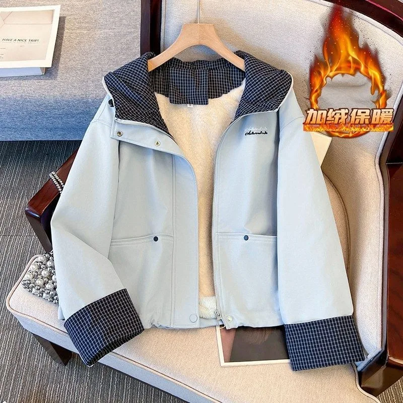 Fleece Parka Overcomes Cotton Clothes For Women's Winter New Unique Fashion Warm Thickened Warm Jacket Cotton Coat
Fleece Parka Overcomes Cotton Clothes For Women's Winter New Unique Fashion Warm Thickened Warm Jacket Cotton Coat