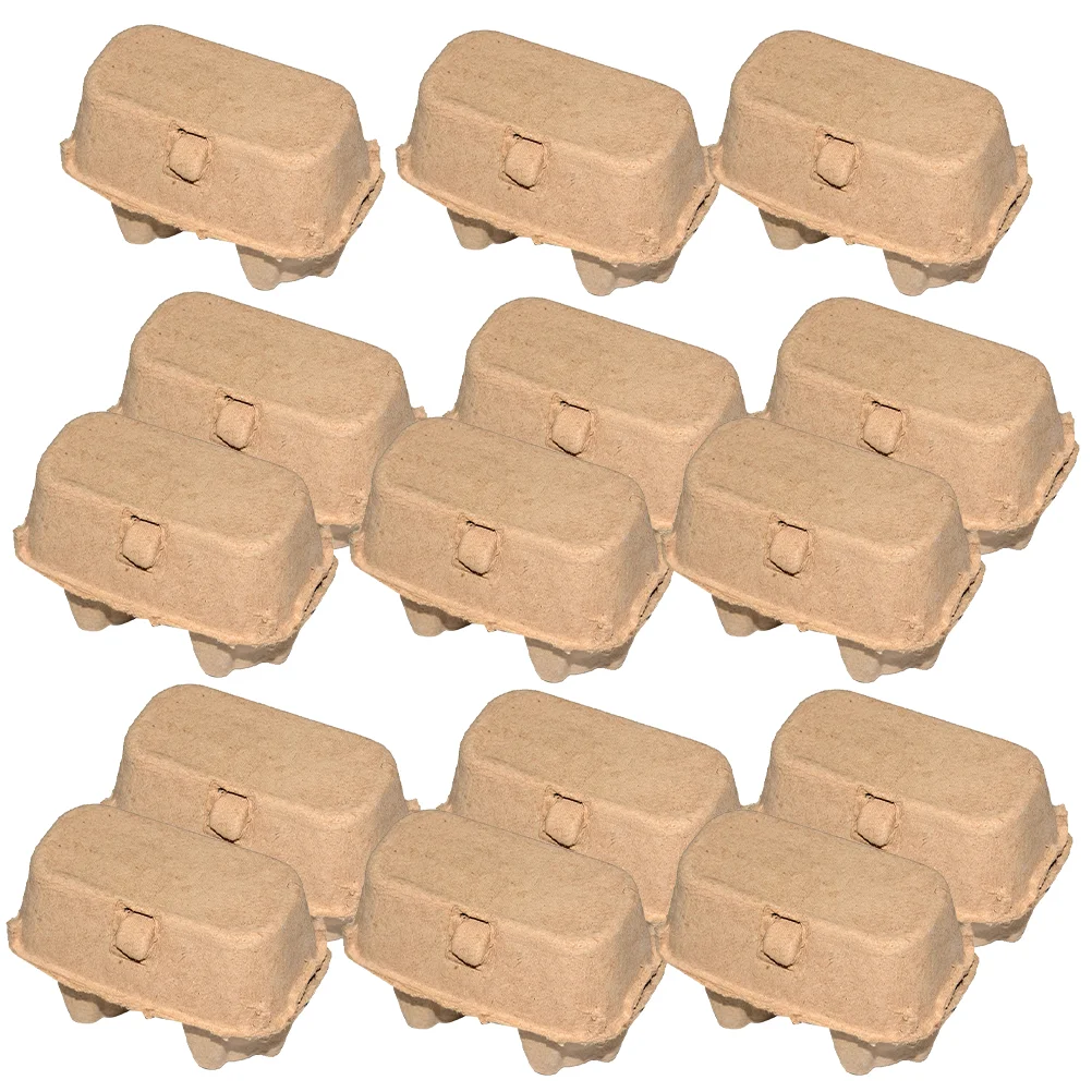 25 Pcs Natural Paper Pulp Carton Container Cowhide Box Color Compact Size Refrigerator Storage
25 Pcs Natural Paper Pulp Carton Container Cowhide Box Color Compact Size Refrigerator Storage