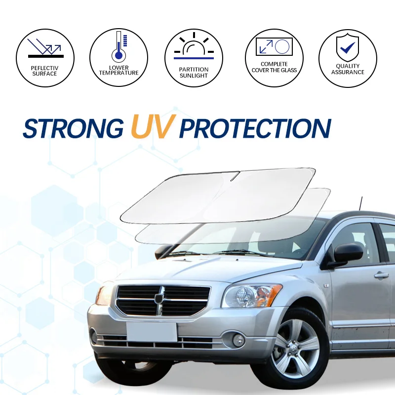 Car Windshield Sun Shade For Dodge Caliber Sunshade Summer Visor Protector Foldable Blocks UV Rays Protection Accessories
Car Windshield Sun Shade For Dodge Caliber Sunshade Summer Visor Protector Foldable Blocks UV Rays Protection Accessories