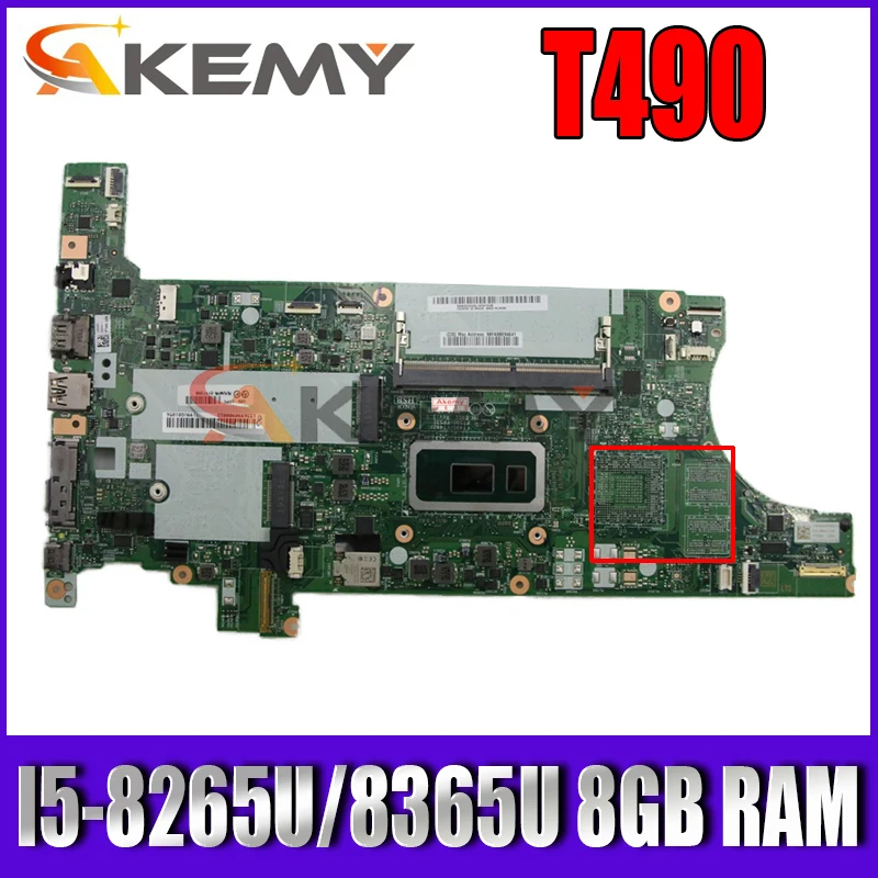 For Lenovo Thinkpad T490 T590 Motherboard NM-B901 With CPU I5 8265U/8365U I7-8665U/8565U 16GB/8GB-RAM DDR4 100% Tested
For Lenovo Thinkpad T490 T590 Motherboard NM-B901 With CPU I5 8265U/8365U I7-8665U/8565U 16GB/8GB-RAM DDR4 100% Tested