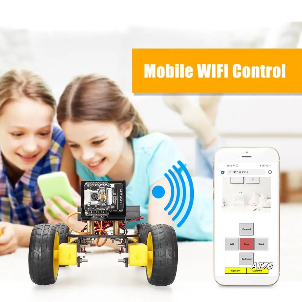 Автомобильный комплект ESP32, детали для умного робота, аксессуары для Arduino, дизайн программирования IDE, стартер, отличные забавные комплекты роботов STEM
Автомобильный комплект ESP32, детали для умного робота, аксессуары для Arduino, дизайн программирования IDE, стартер, отличные забавные комплекты роботов STEM