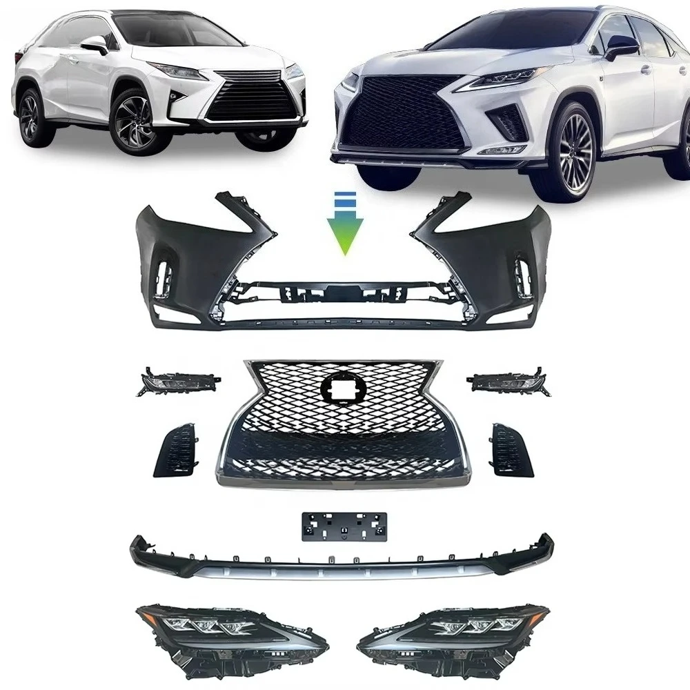 Automotive Exterior Body Kit Bumper Grille Retrofit Set Fit for RX Series 2016-2019
Automotive Exterior Body Kit Bumper Grille Retrofit Set Fit for RX Series 2016-2019