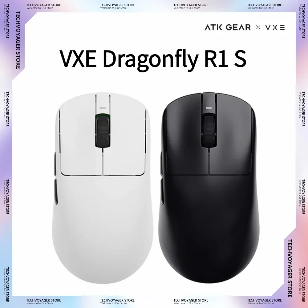 VXE Dragonfly R1 S Gaming Mouse Xhero Al Lightweight Low Delay Custom Wireless Tri-Mode Mice PC E-Sports Accessories Gifts
VXE Dragonfly R1 S Gaming Mouse Xhero Al Lightweight Low Delay Custom Wireless Tri-Mode Mice PC E-Sports Accessories Gifts