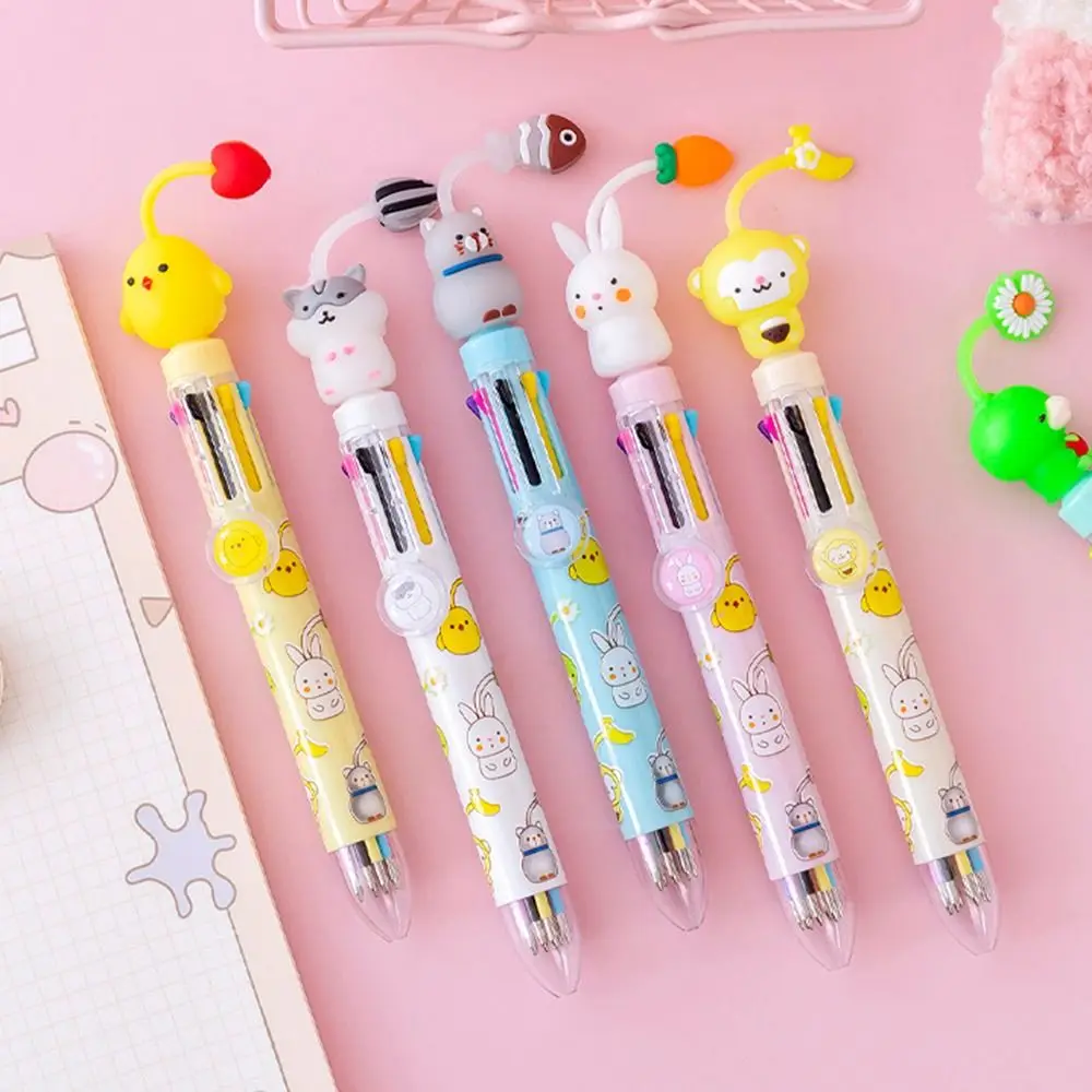 Kawaii 8-цветная шариковая ручка, креативная мультяшная ручка для граффити, кролик, кошка, цыпочка, обезьяна, школьные канцелярские принадлежности, студенческий подарок, призы
Kawaii 8-цветная шариковая ручка, креативная мультяшная ручка для граффити, кролик, кошка, цыпочка, обезьяна, школьные канцелярские принадлежности, студенческий подарок, призы