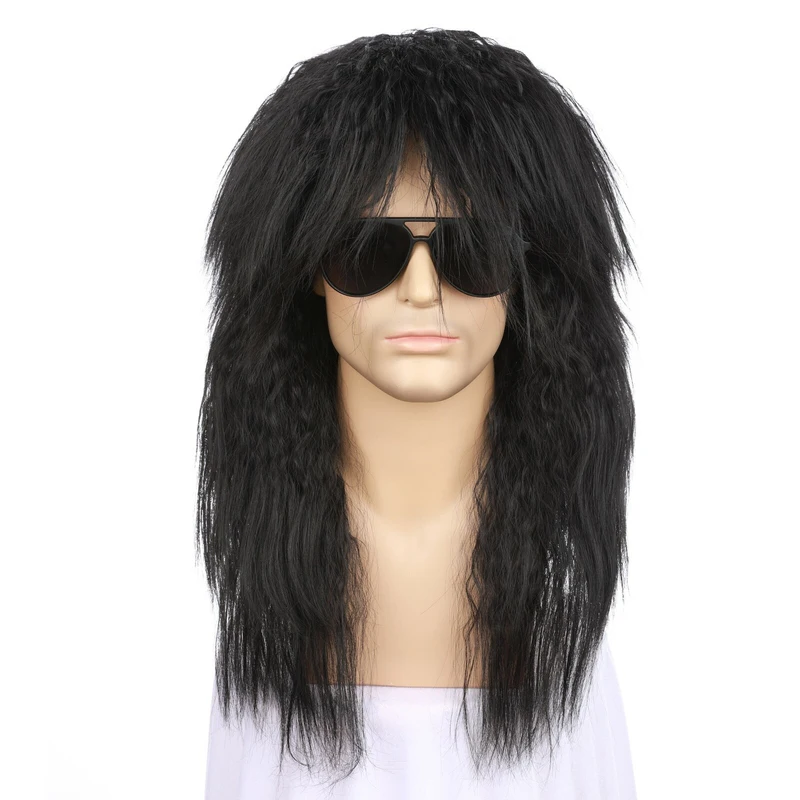 HairWiz Men's Long Curly Synthetic Wavy Hair 80s Punk Rock Wig Cosplay Wigs
HairWiz Men's Long Curly Synthetic Wavy Hair 80s Punk Rock Wig Cosplay Wigs