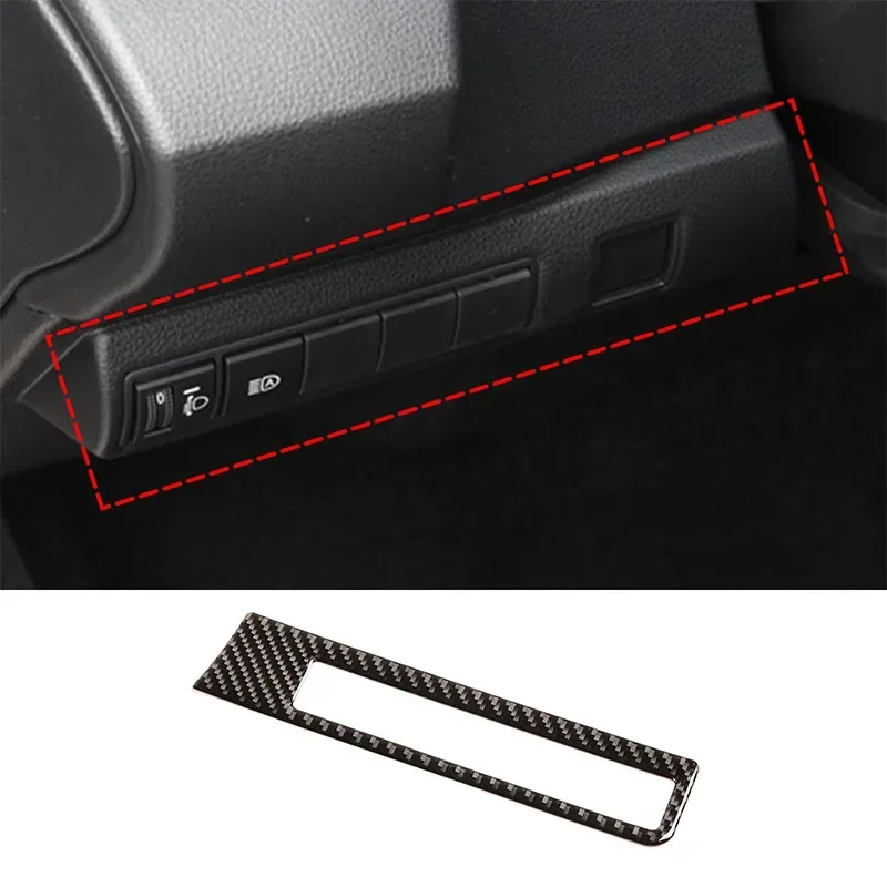 For 2019-2020 Toyota Corolla Soft Carbon Fiber Car Styling Car Headlight Switch Frame Sticker Car Interior Accessories 1Pcs
For 2019-2020 Toyota Corolla Soft Carbon Fiber Car Styling Car Headlight Switch Frame Sticker Car Interior Accessories 1Pcs