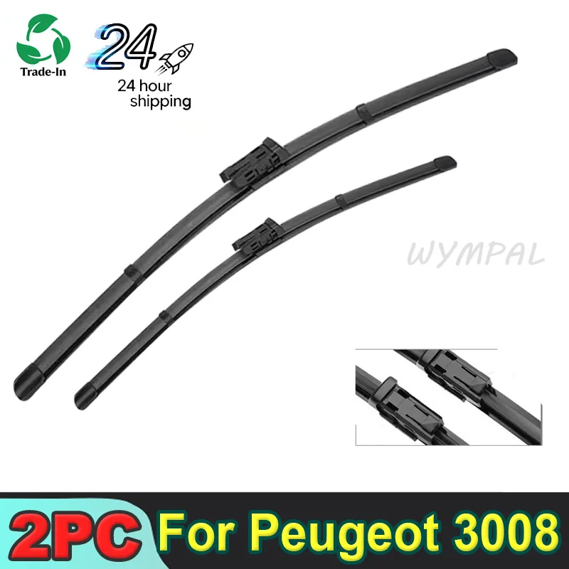 For Peugeot 3008 Mk2 2017-2023 2018 2019 2020 Wiper Front & Rear Wiper Blades Windshield Windscreen Window Brushes 28"+16"
For Peugeot 3008 Mk2 2017-2023 2018 2019 2020 Wiper Front & Rear Wiper Blades Windshield Windscreen Window Brushes 28"+16"