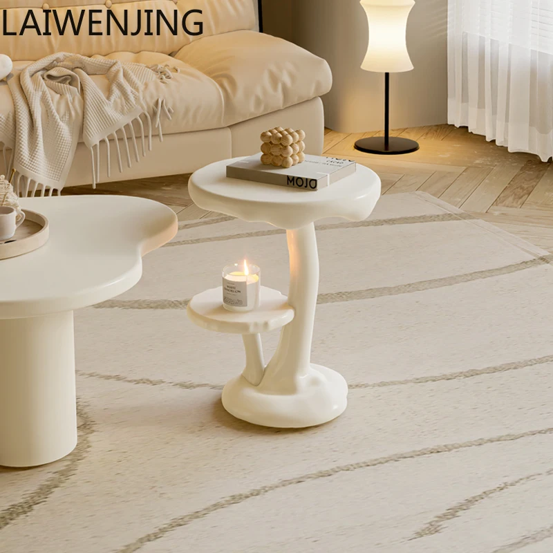MJY mushroom coffee table modern living room sofa round table light luxury edge table
MJY mushroom coffee table modern living room sofa round table light luxury edge table