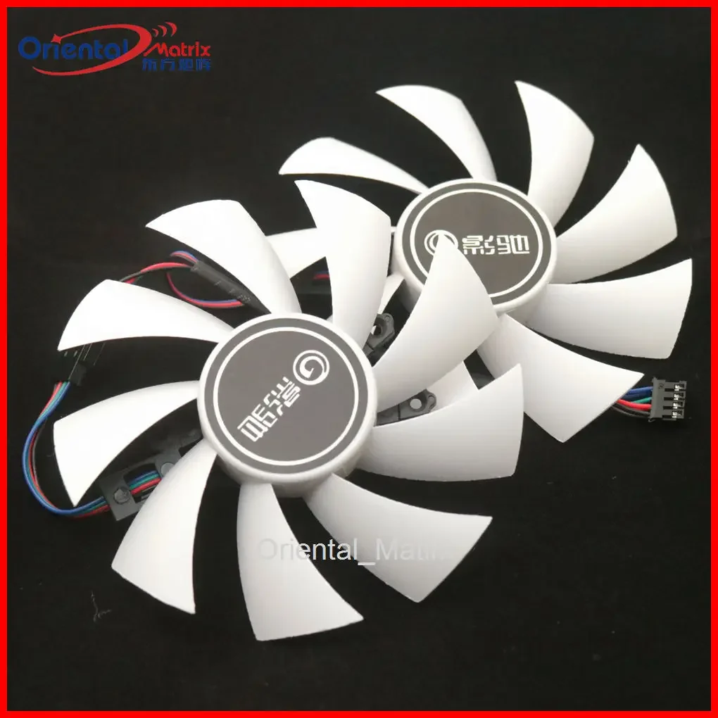 2pcs/Lot GA92S2H -PFTA 12V 0.35A 88mm 4Pin For GALAXY RTX2060 GTX1660 1660ti 1660S EX White Graphics Card Cooling Fan
2pcs/Lot GA92S2H -PFTA 12V 0.35A 88mm 4Pin For GALAXY RTX2060 GTX1660 1660ti 1660S EX White Graphics Card Cooling Fan