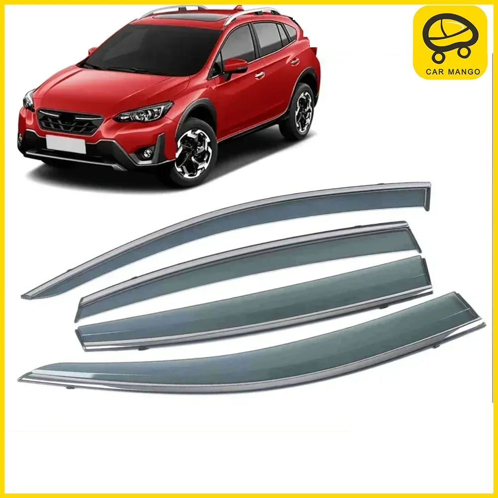 Chrome Strips Rain Guards for Subaru XV Crosstrek GT 2017-2022 Window Visor Wind Deflectors Door Visor Vent Shades Ventvisor
Chrome Strips Rain Guards for Subaru XV Crosstrek GT 2017-2022 Window Visor Wind Deflectors Door Visor Vent Shades Ventvisor