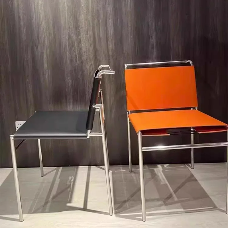 Nordic Meta Dining Chairs Minimalism Vintage Design Italian Balcony Dining Chairs Reading Sillas Comedor Lounge Suite Furniture
Nordic Meta Dining Chairs Minimalism Vintage Design Italian Balcony Dining Chairs Reading Sillas Comedor Lounge Suite Furniture
