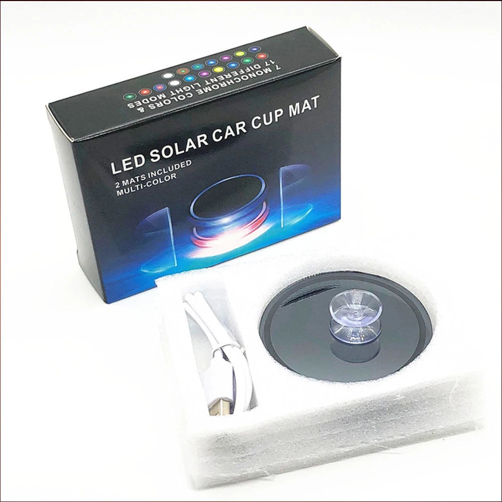 2pcs Led Cup Holder Mat Universal Anti-Slip Waterproof Mug Pad With Usb Charging For Car Home Cafe Decoration Use
2pcs Led Cup Holder Mat Universal Anti-Slip Waterproof Mug Pad With Usb Charging For Car Home Cafe Decoration Use