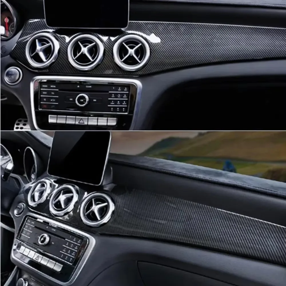 DB-Carbon Fiber Dashboard Center Console Air Condition Panel Decoration for Mercedes Benz W176 GLA X156 CLA C117 2013-2019
DB-Carbon Fiber Dashboard Center Console Air Condition Panel Decoration for Mercedes Benz W176 GLA X156 CLA C117 2013-2019