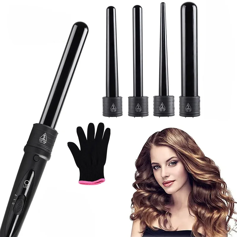 Professional 5-in-1 Interchangeable LED Hair Curler Ceramic Coating PTC Hair Curling Wand Multiple Heads for Curling
Professional 5-in-1 Interchangeable LED Hair Curler Ceramic Coating PTC Hair Curling Wand Multiple Heads for Curling