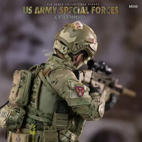 Minitimes Toys M048 1/6 Scale US Army Special Forces Male Soldier for 12inchs Action Figure Military Model Toys Gifts