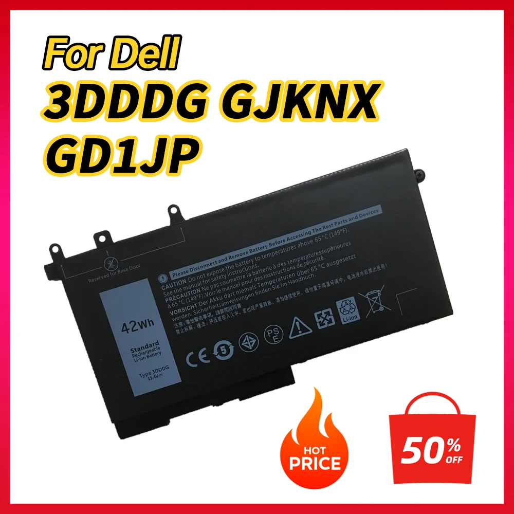 100% новый аккумулятор для ноутбука 3DDDG GJKNX GD1JP для Dell Latitude 5280 5288 5480 5490 5495 5580 5590 5491 5591 5488 M3520 M3530
100% новый аккумулятор для ноутбука 3DDDG GJKNX GD1JP для Dell Latitude 5280 5288 5480 5490 5495 5580 5590 5491 5591 5488 M3520 M3530