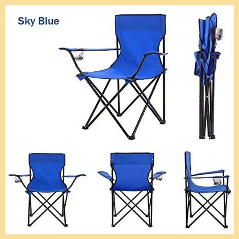 AA90-Folding Camping Chair Lightweight Portable Foldable Camping Chair For Fishing Beach With Cup Holder
AA90-Folding Camping Chair Lightweight Portable Foldable Camping Chair For Fishing Beach With Cup Holder
