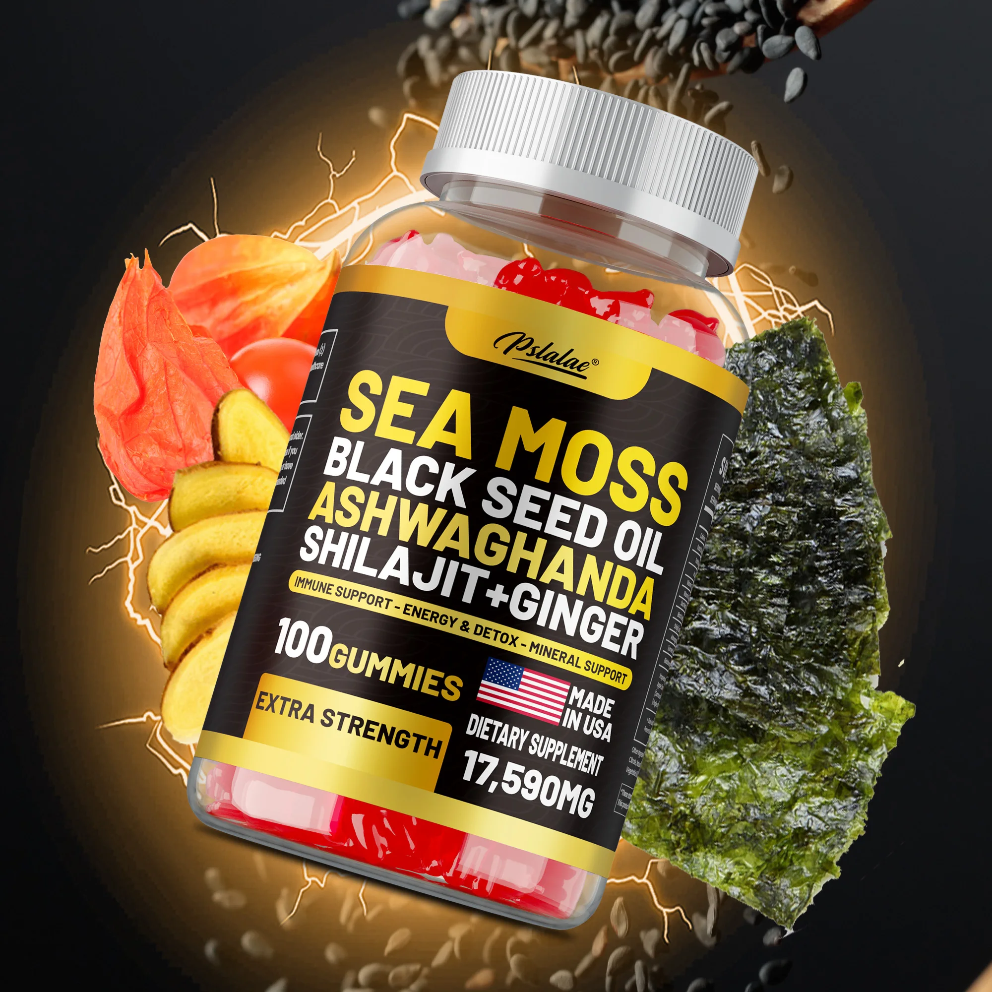 Морской мох, масло черных семян, Ашваваанха, имбирь, конфеты Шейлаита — повышает энергию, суставы и иммунитет, улучшает спортивное исполнение
Морской мох, масло черных семян, Ашваваанха, имбирь, конфеты Шейлаита — повышает энергию, суставы и иммунитет, улучшает спортивное исполнение