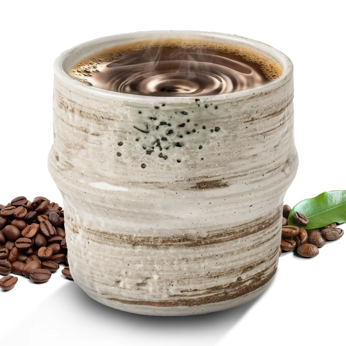 Retro Ceramic Coffee Cup, Gourd Shape Espresso Cup, Reusable Handmade Pottery Mug Glazed Cup, for Coffee, Latte, Tea, Juice
Retro Ceramic Coffee Cup, Gourd Shape Espresso Cup, Reusable Handmade Pottery Mug Glazed Cup, for Coffee, Latte, Tea, Juice