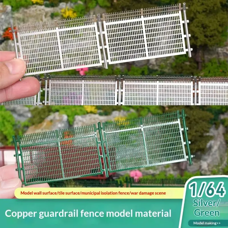 ●Miniature Fence Model 1/64 Scale Mini Safety Net Barrier Micro Landscape Fence For DIY Train Layout Diorama Decor Accessories
●Miniature Fence Model 1/64 Scale Mini Safety Net Barrier Micro Landscape Fence For DIY Train Layout Diorama Decor Accessories