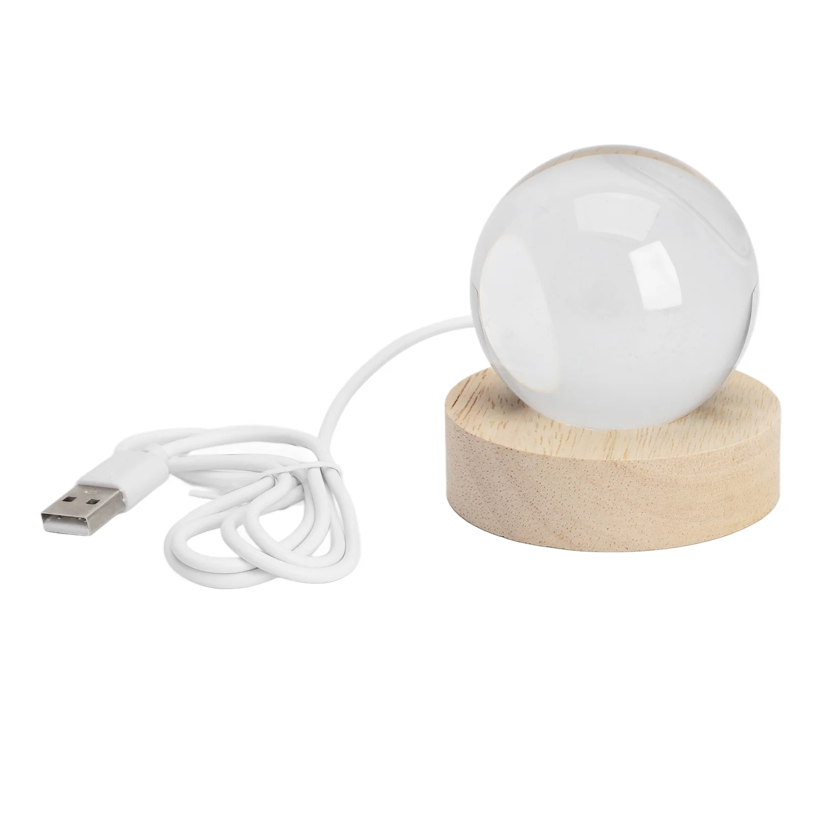 Crystal Ball Light Projection Galaxy Wooden Base Home Decor 5V LED Crystal Ball Lamp
Crystal Ball Light Projection Galaxy Wooden Base Home Decor 5V LED Crystal Ball Lamp