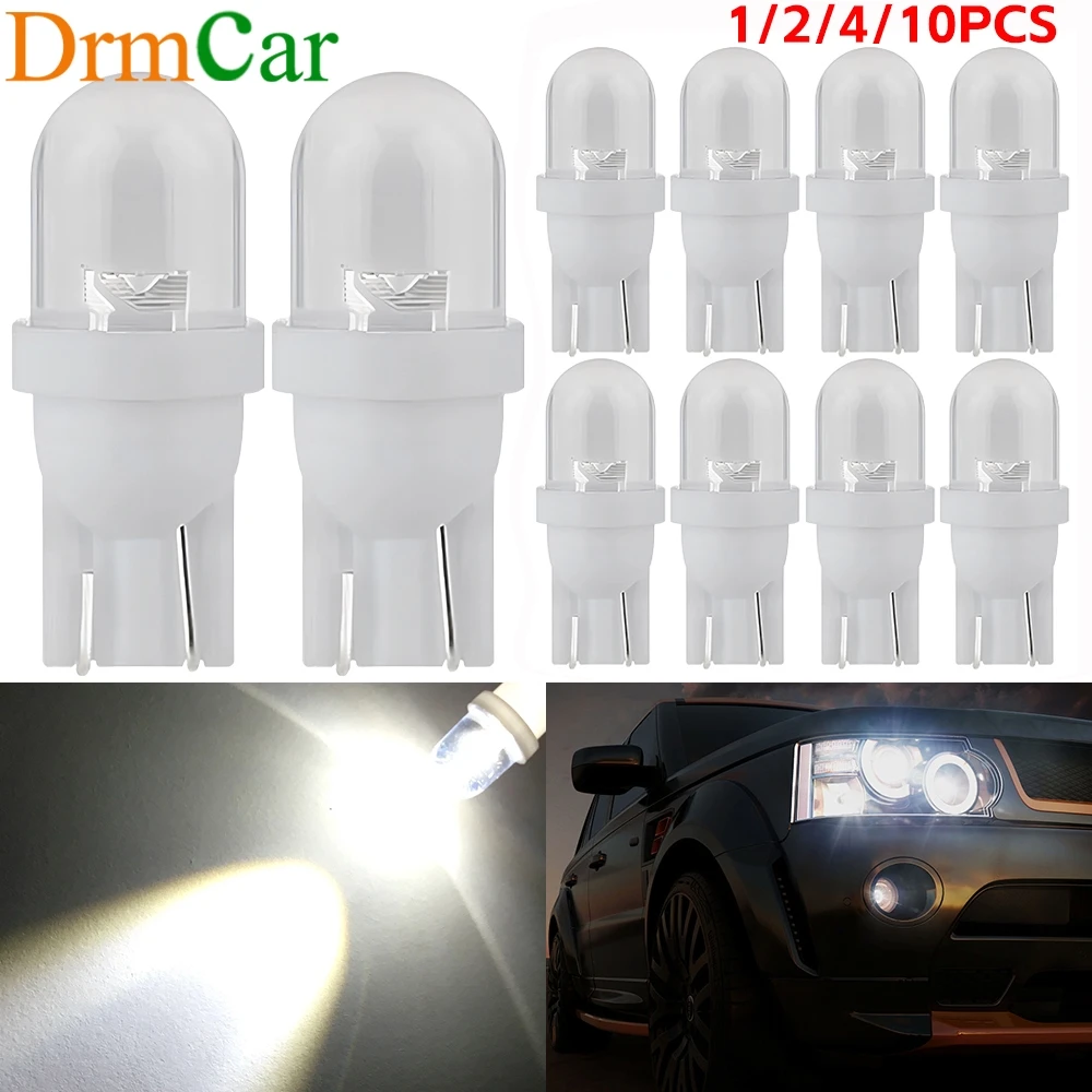 1/2/4Pcs T10 LED Bulb 12V White Blue RGB 1SMD 5050 Car Wedge Dashboard Light ultra bright License Plate Brake Side Signal Lamp
1/2/4Pcs T10 LED Bulb 12V White Blue RGB 1SMD 5050 Car Wedge Dashboard Light ultra bright License Plate Brake Side Signal Lamp