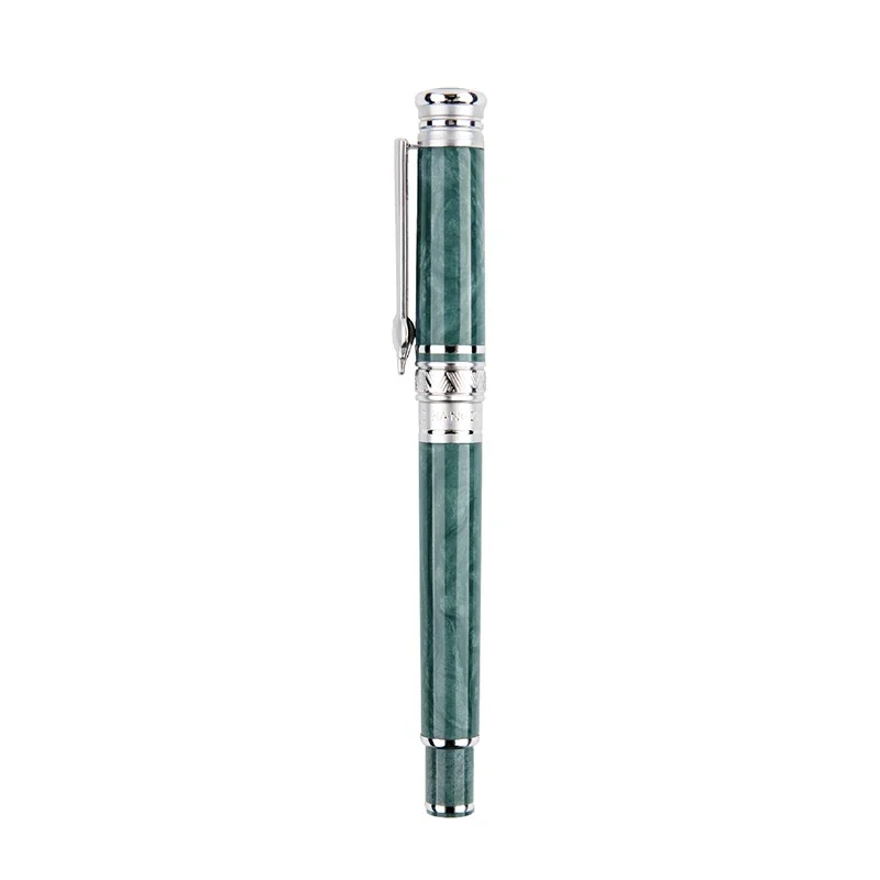High-end BEIFA LAMPO G20 Metal Green Rollerball Pen with 2pcs Refills Luxury Business Office 0.7mm Black Ink Sign Pens Gift Set
High-end BEIFA LAMPO G20 Metal Green Rollerball Pen with 2pcs Refills Luxury Business Office 0.7mm Black Ink Sign Pens Gift Set
