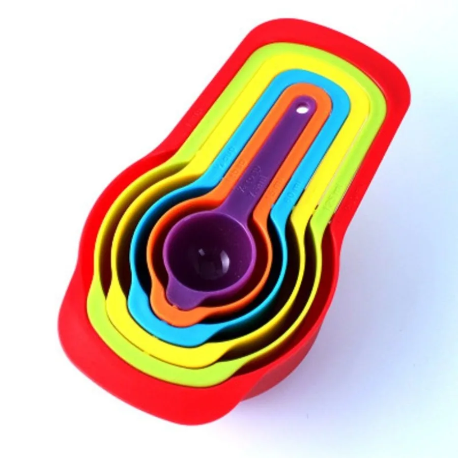 MultiColor Measuring Cups and Spoons Set Measurement Plastic Cup Spoon Kitchen Cooking Baking Utensils Tools
MultiColor Measuring Cups and Spoons Set Measurement Plastic Cup Spoon Kitchen Cooking Baking Utensils Tools