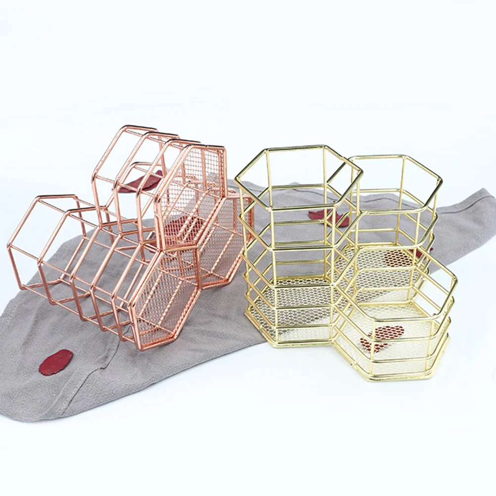 Iron Pen Holder Rose Gold Geometric Desktop Organizer for Pens Pencils Rulers Stationery Storage Makeup Brushes Writing Desk
Iron Pen Holder Rose Gold Geometric Desktop Organizer for Pens Pencils Rulers Stationery Storage Makeup Brushes Writing Desk