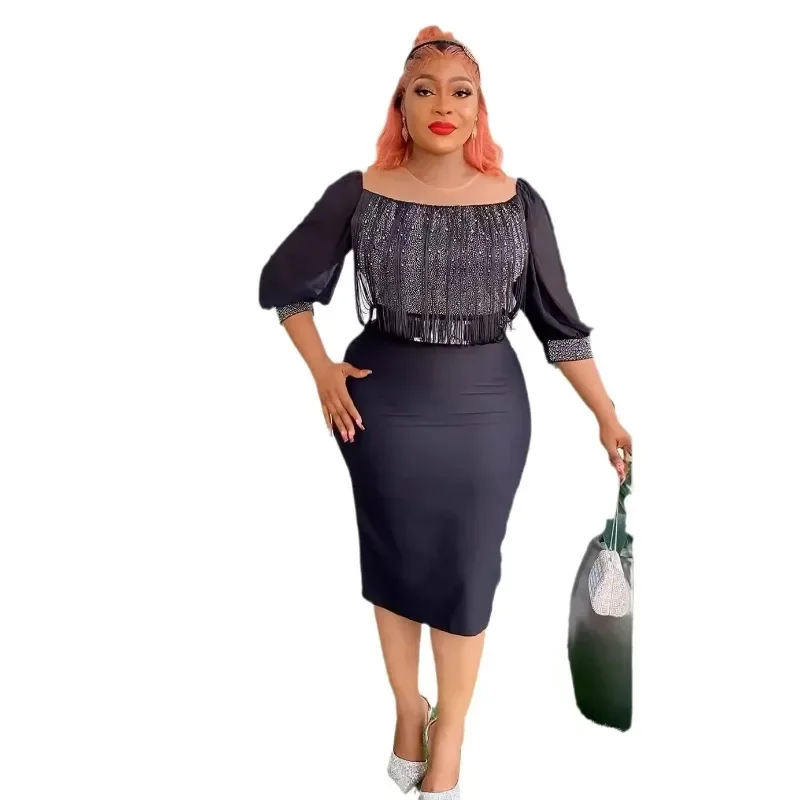 African Dresses for Women 2024 Elegant Summer Africa Clothing Plus Size Wedding Party Long Dress Dashiki Ankara Outfits Robes
African Dresses for Women 2024 Elegant Summer Africa Clothing Plus Size Wedding Party Long Dress Dashiki Ankara Outfits Robes