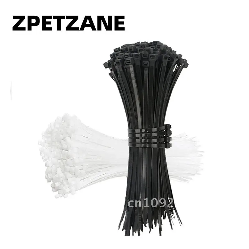 Zip Cable Tie 8*500 Black/White Plastic Nylon Wire 10*600mm Fasten 5x400mm Ring Wraps 100/250pcs Self-Locking Strap
Zip Cable Tie 8*500 Black/White Plastic Nylon Wire 10*600mm Fasten 5x400mm Ring Wraps 100/250pcs Self-Locking Strap