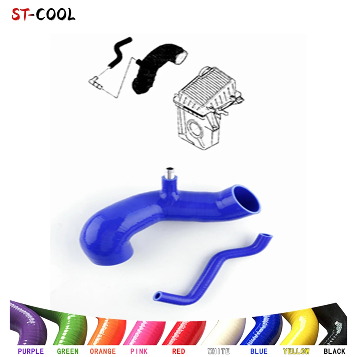 FOR BMW MINI One / Cooper R50 R52 MK1 Air Intake Induction Hose Silicone Tube Pipe 1Pc 10 Colors
FOR BMW MINI One / Cooper R50 R52 MK1 Air Intake Induction Hose Silicone Tube Pipe 1Pc 10 Colors