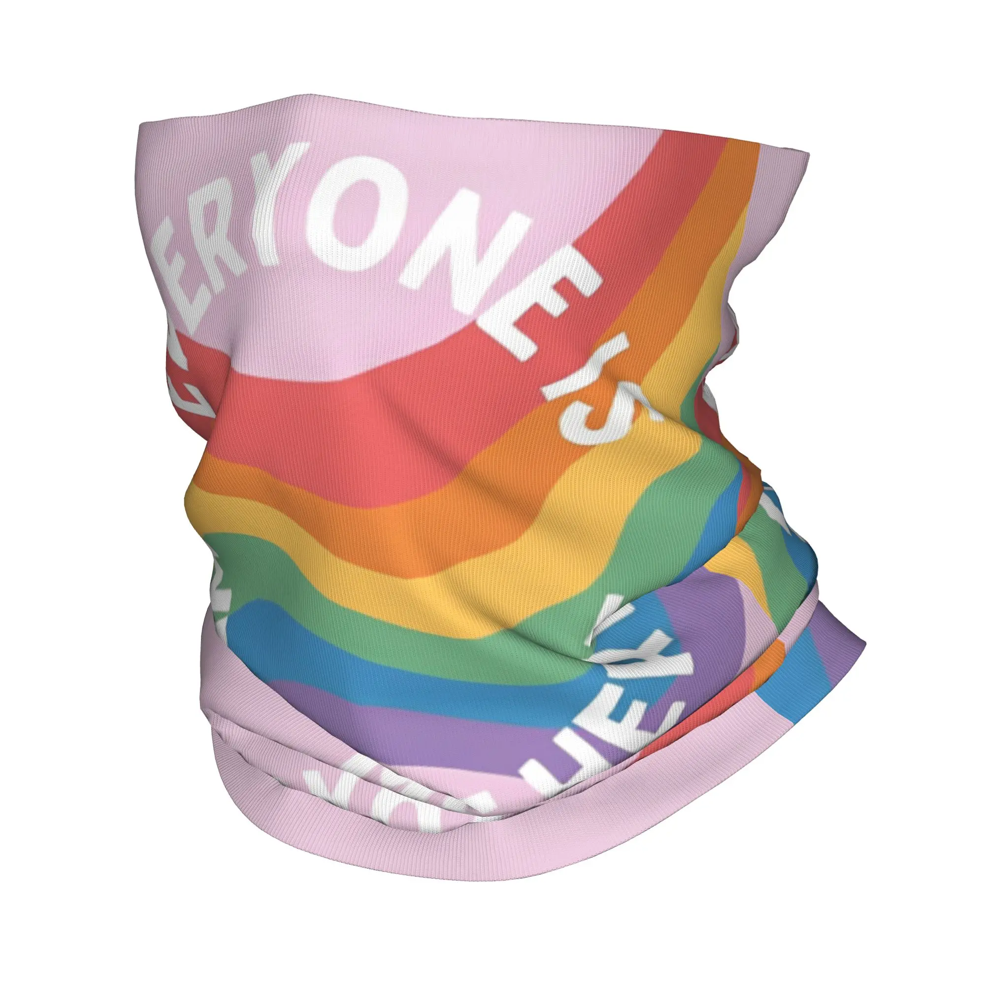 LGBT Safe Space Bandana Neck Cover Printed Everyone Is Welcome Here Wrap Scarf Warm Balaclava Running Unisex Adult All Season
LGBT Safe Space Bandana Neck Cover Printed Everyone Is Welcome Here Wrap Scarf Warm Balaclava Running Unisex Adult All Season
