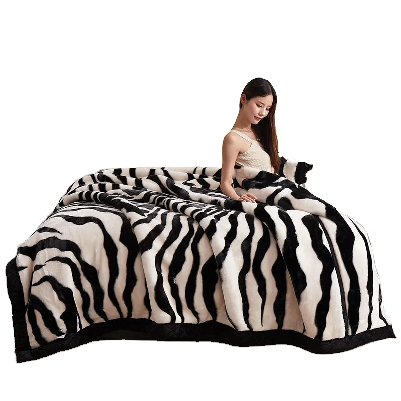 Winter Warm Heavy Plush Raschel Blanket Super Soft Anti-Pilling Woven Rectangular Customizable Portable
Winter Warm Heavy Plush Raschel Blanket Super Soft Anti-Pilling Woven Rectangular Customizable Portable