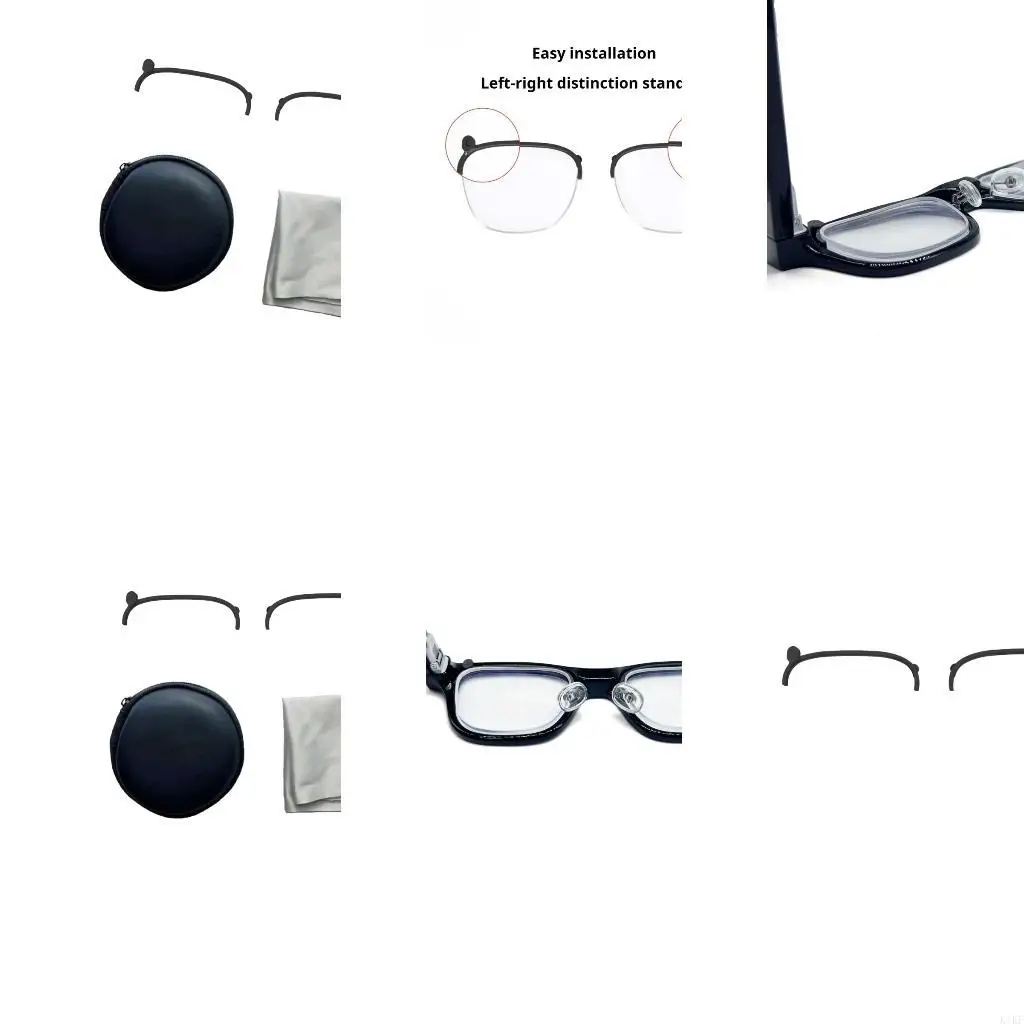 Clip On Eyewears Frame for Glasses with Secure Fit and Lightweight Design Perfect for Nearsighted Users K1KF
Clip On Eyewears Frame for Glasses with Secure Fit and Lightweight Design Perfect for Nearsighted Users K1KF