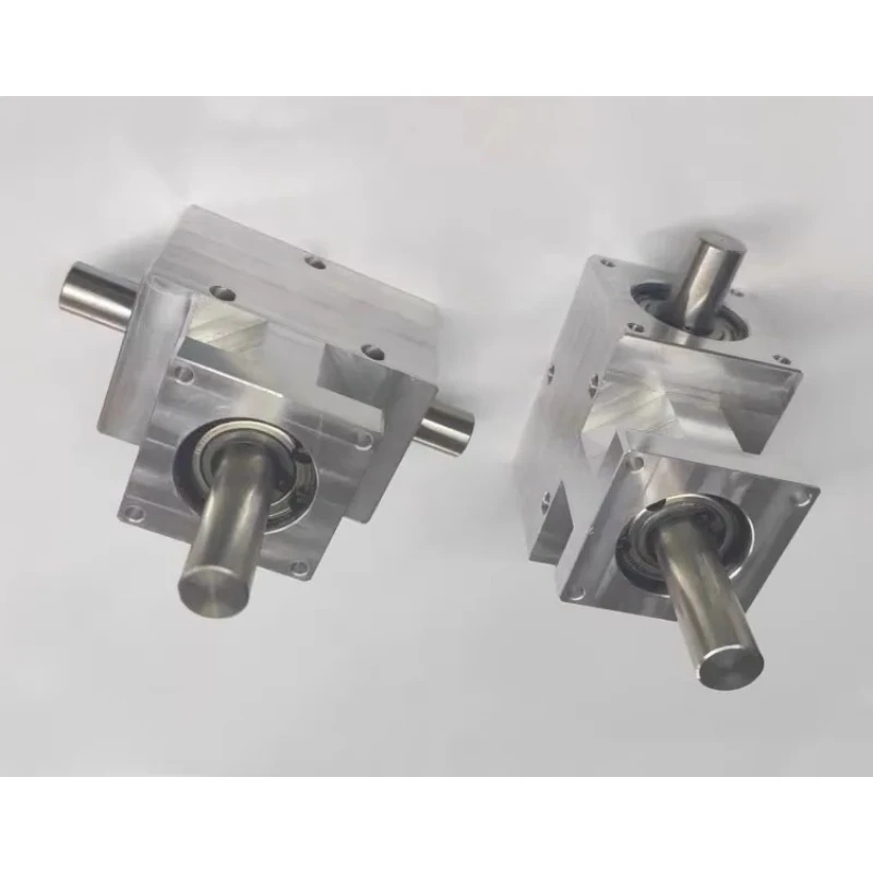 Angle Gear 1:1 Helical Bevel Gear Shaft 12mm Codirectional Double Output Shaft 90 Degree Differential Gearbox
Angle Gear 1:1 Helical Bevel Gear Shaft 12mm Codirectional Double Output Shaft 90 Degree Differential Gearbox