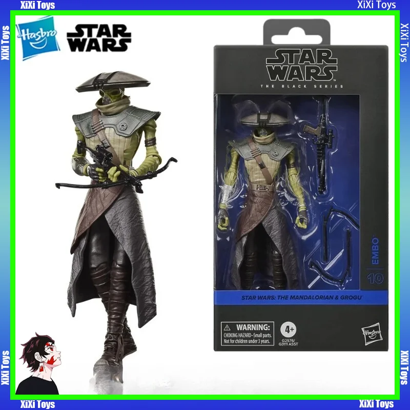 Original NEW Hasbro STAR WARS The Black Series Embo (The Mandalorian & Grogu) 15cm Action Figure Model Toys
Original NEW Hasbro STAR WARS The Black Series Embo (The Mandalorian & Grogu) 15cm Action Figure Model Toys