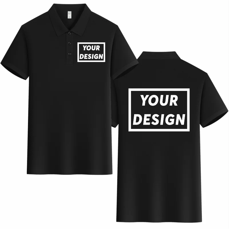 Summer Breathable Polo Custom Logo Fashion Solid Color Polo Shirt Print Design Company Lapel Shirt Embroidery Personality Brand
Summer Breathable Polo Custom Logo Fashion Solid Color Polo Shirt Print Design Company Lapel Shirt Embroidery Personality Brand