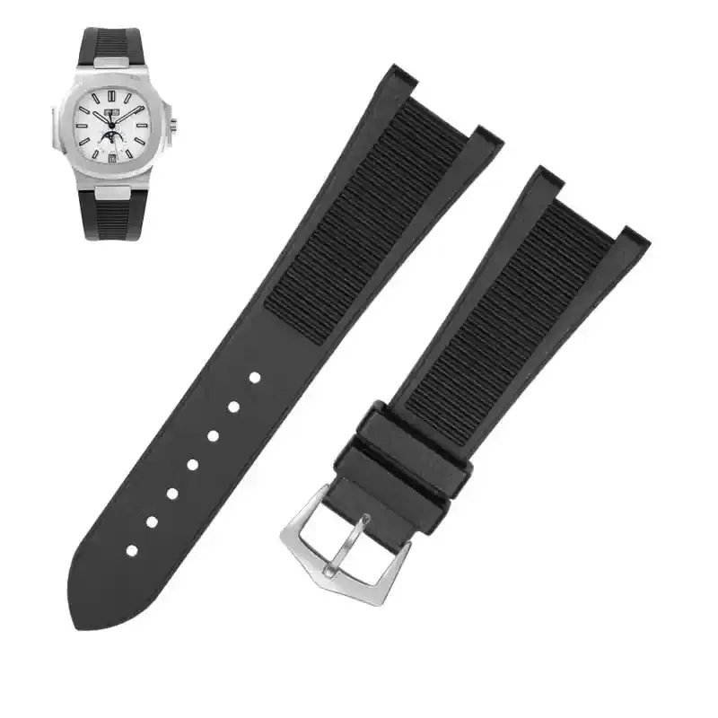 Silicone Watch Strap for Patek Philippe 5711 5712G Watchband Special Interface Bracelet Accessories 25mm*13mm Men
Silicone Watch Strap for Patek Philippe 5711 5712G Watchband Special Interface Bracelet Accessories 25mm*13mm Men