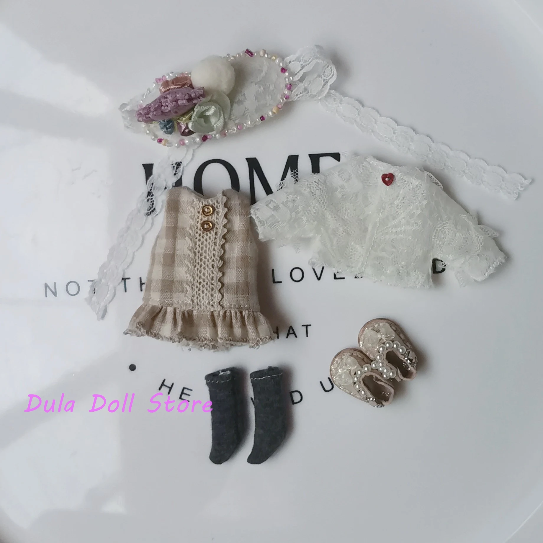 2026 Dula Doll Clothes Dress Lace jacket cotton linen dress headband set for Ob11 gsc Doll Accessories
2026 Dula Doll Clothes Dress Lace jacket cotton linen dress headband set for Ob11 gsc Doll Accessories