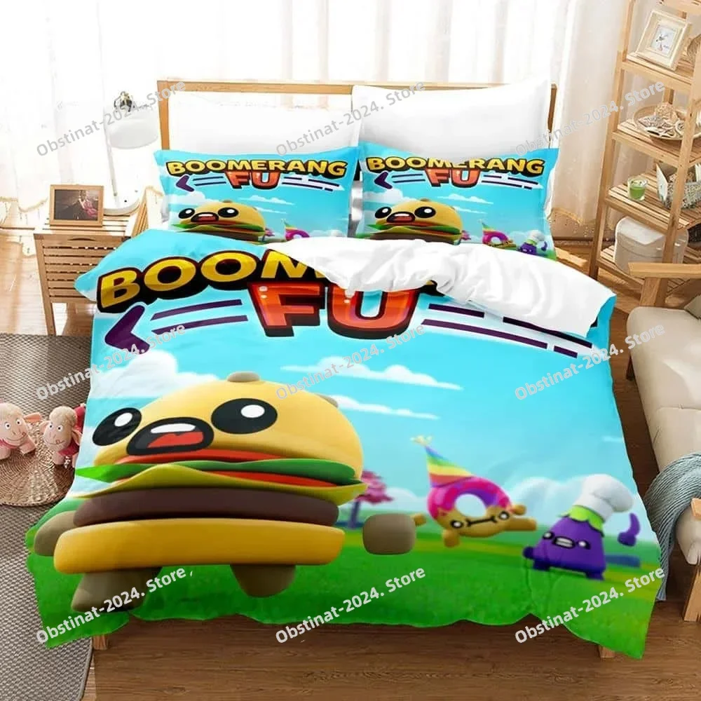 3D Kawaii Game Boomerang Fu Bedding Set Single Twin Full Queen King Size Bed Set Adult Kid Bedroom Duvet cover Sets Home Textile
3D Kawaii Game Boomerang Fu Bedding Set Single Twin Full Queen King Size Bed Set Adult Kid Bedroom Duvet cover Sets Home Textile