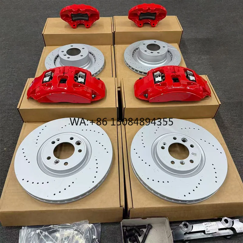 6 Pot Front 4 Pot Rear Big Brake Kit for Mercedes G350 G500 with 400mm 360mm Rotors Factory Direct Sale
6 Pot Front 4 Pot Rear Big Brake Kit for Mercedes G350 G500 with 400mm 360mm Rotors Factory Direct Sale