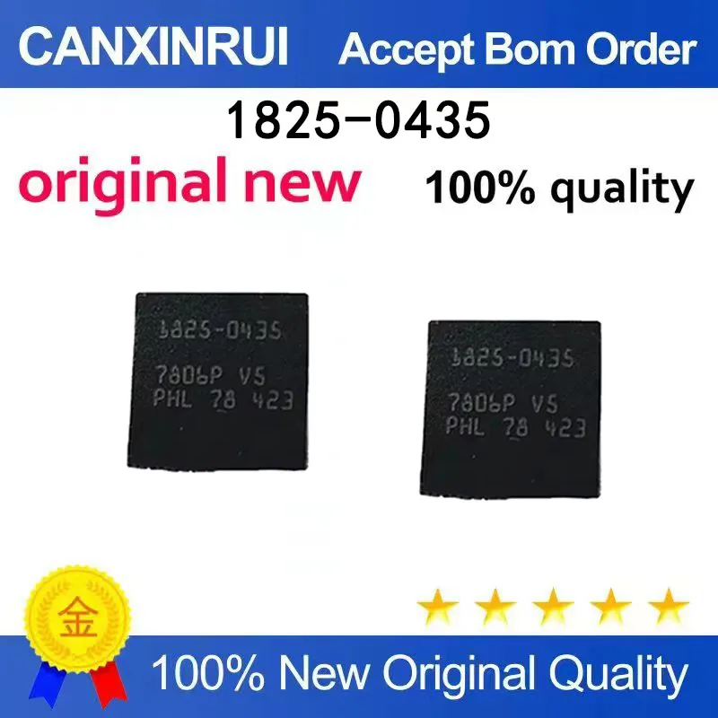 (5pcs-100pcs)Brand new stock 1825-0435 QFN
(5pcs-100pcs)Brand new stock 1825-0435 QFN