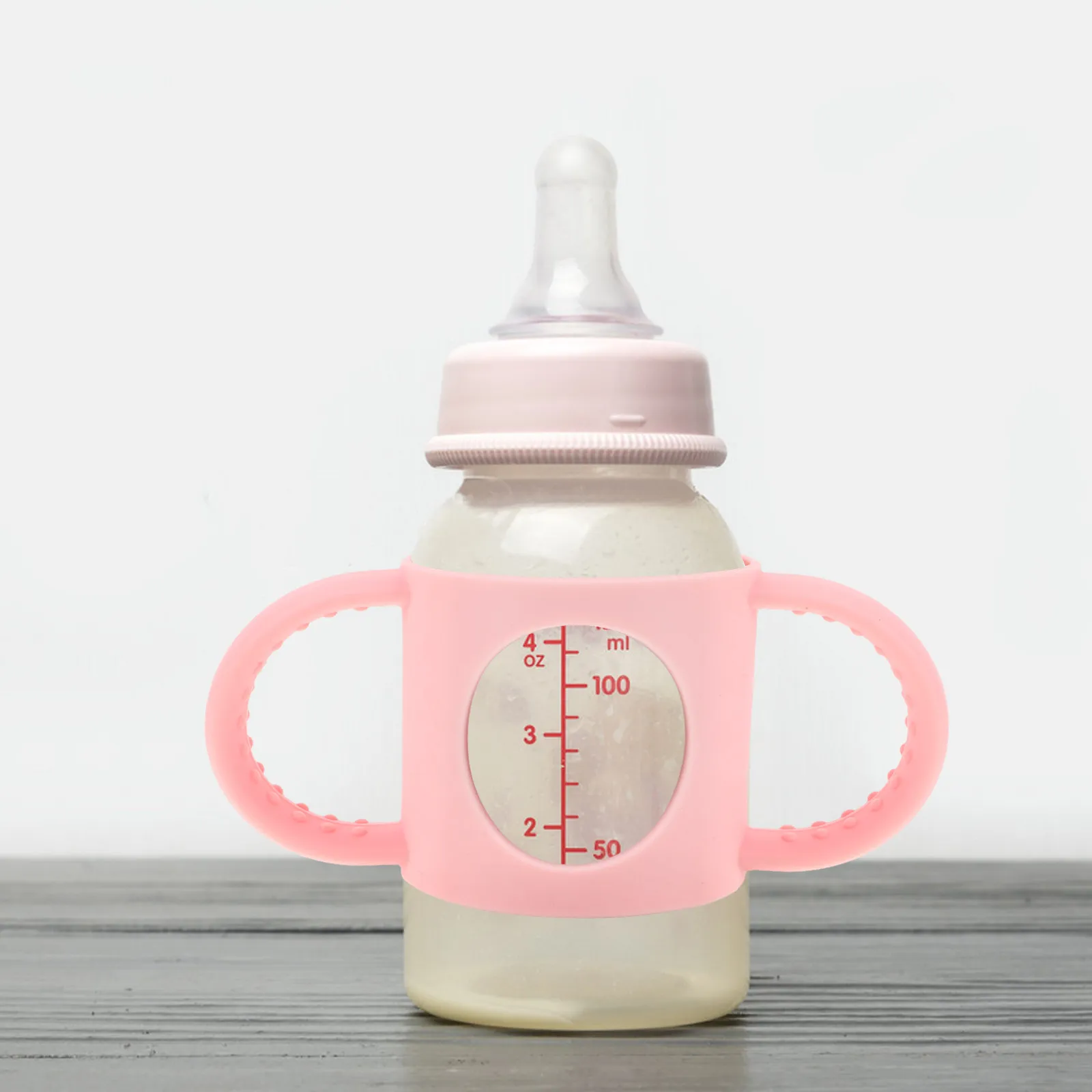 2Pcs Baby Bottle Handles Silicone Non-Slip Feeding Support Sleeve for Wide Neck Bottles Transition to Sippy Cup
2Pcs Baby Bottle Handles Silicone Non-Slip Feeding Support Sleeve for Wide Neck Bottles Transition to Sippy Cup