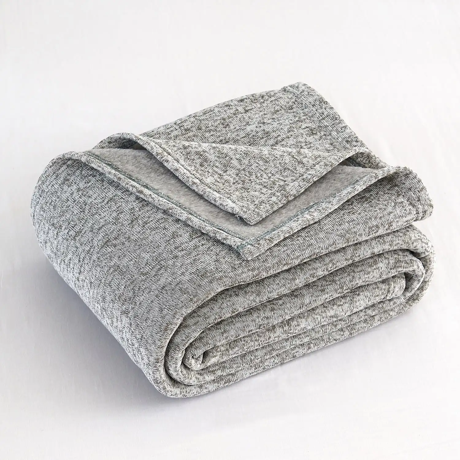 Knit Blanket Queen Size with 2 Shams Lightweight Fuzzy Jersey Blanket, 90X90, Black
Knit Blanket Queen Size with 2 Shams Lightweight Fuzzy Jersey Blanket, 90X90, Black