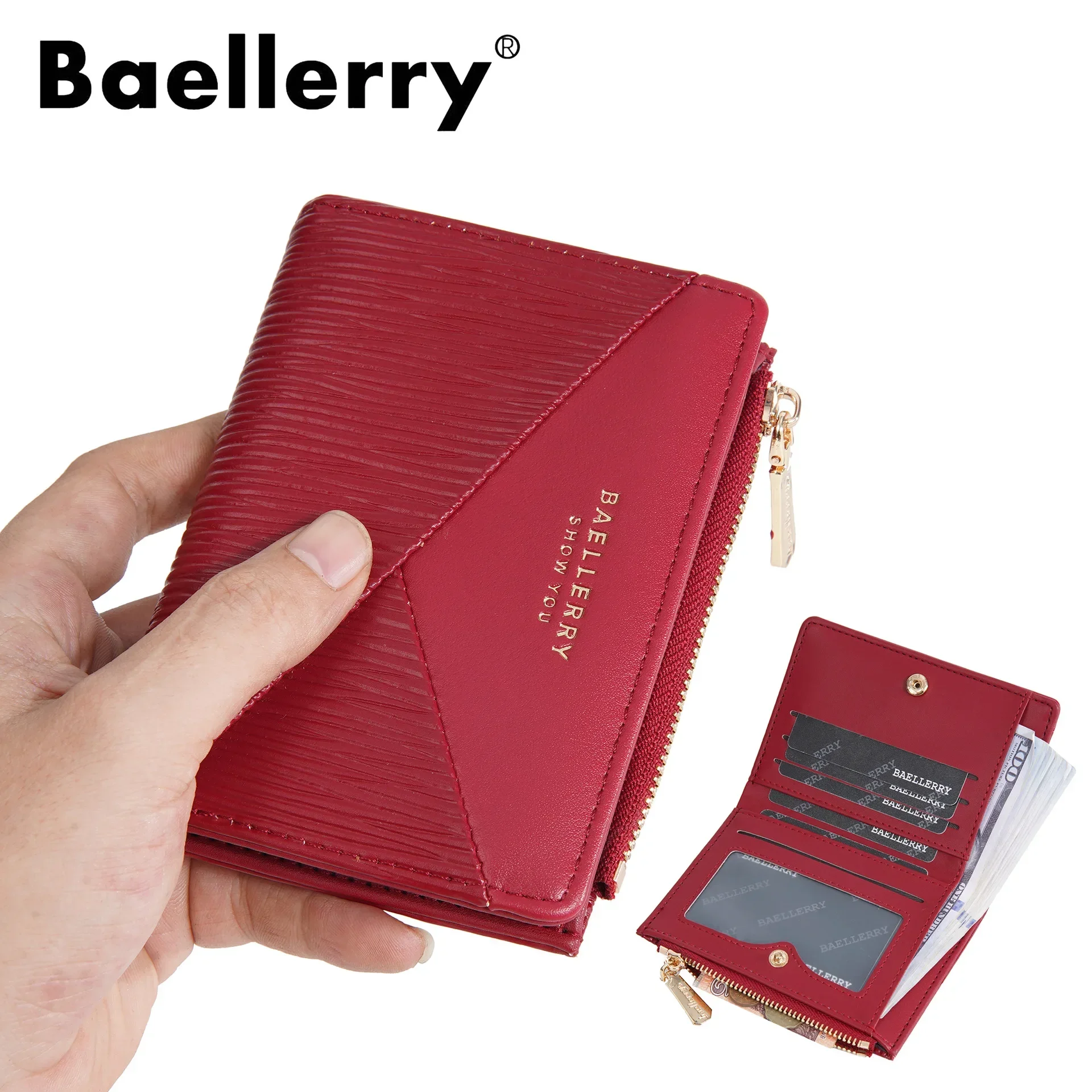Minimalist Women Short Wallets Card Holder Bag Small Zipper Money Coin Purse High-quality PU Leather Red Green Wallet for Women
Minimalist Women Short Wallets Card Holder Bag Small Zipper Money Coin Purse High-quality PU Leather Red Green Wallet for Women